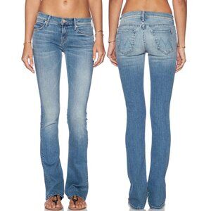Mother The Runaway Blue Jeans Bootcut Flare